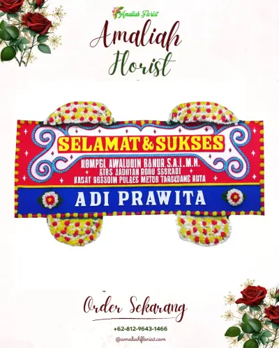 Karangan Bunga Ucapan Selamat di Sidamulih